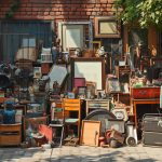Objets de succession triés avant rachat et débarras