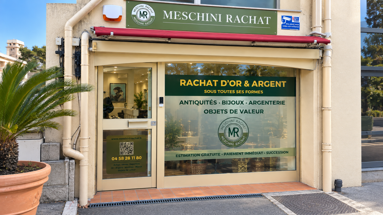 Boutique Meschini Rachat à Saint-Laurent-du-Var, à une vingtaine de minutes d’Antibes