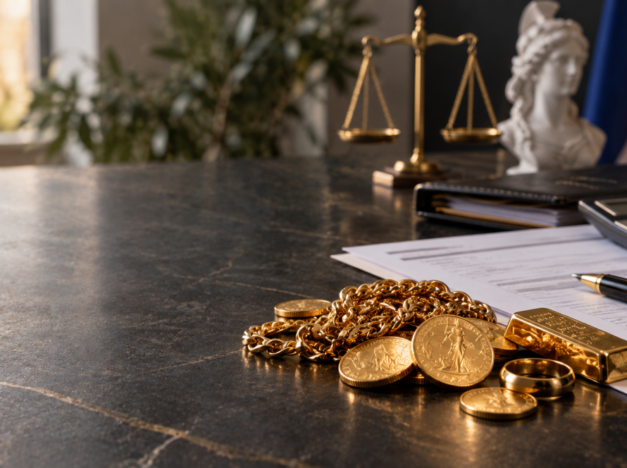 Taxation de l'or en France : taxe sur les métaux précieux